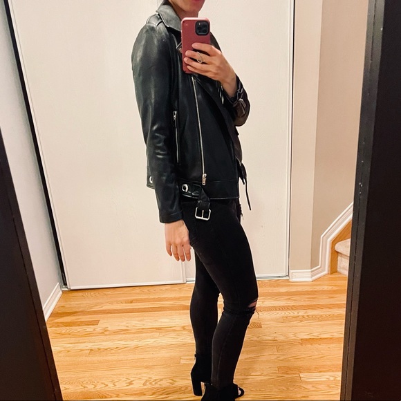 Zara Faux Leather Jacket - Picture 3 of 7